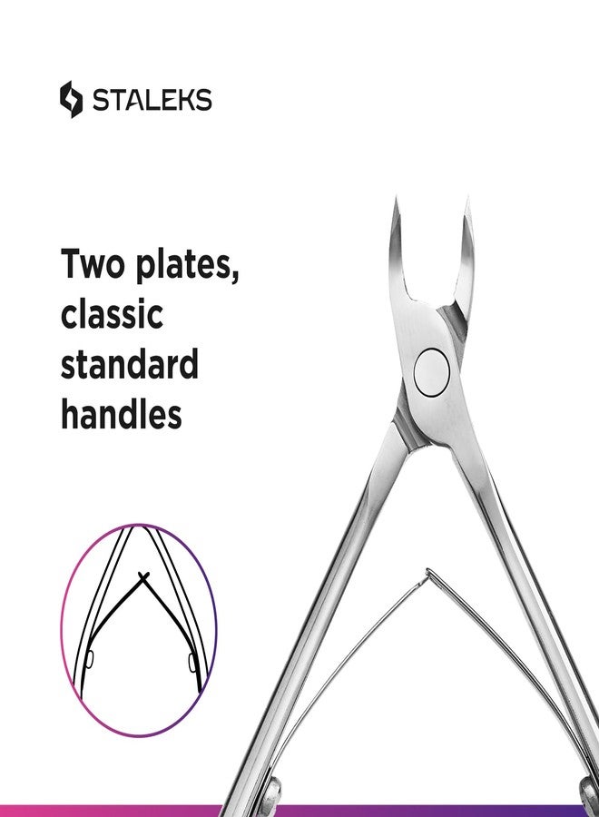 STALEKS PRO Expert 90 3mm Professional Cuticle Nippers – Stainless Steel Skin Nippers for Manicure - Image 5